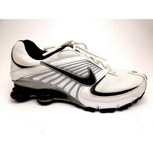Nike Women's Shox Turbo 8 Running Shoes Sneakers Size 10 White Black Pink